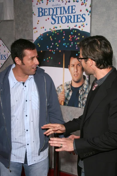 Adam sandler ve adam pearce masal los angeles galasında. el capitan tiyatro, hollywood, ca. 12-18-08 — Stok fotoğraf