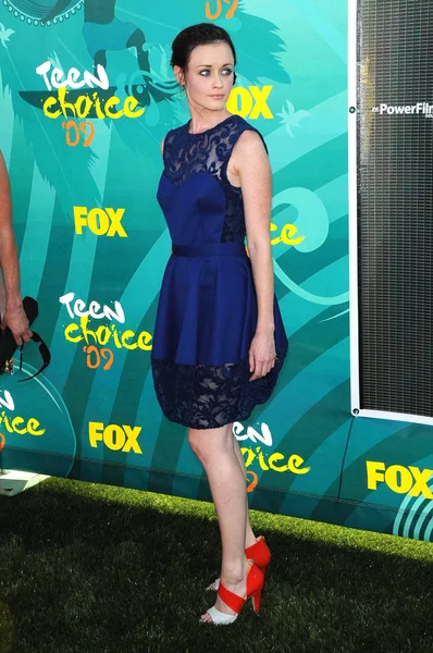 Alexis Bledel at the Teen Choice Awards 2009. Gibson Amphitheatre, Universal City, CA. 08-09-09 — Stock Photo, Image