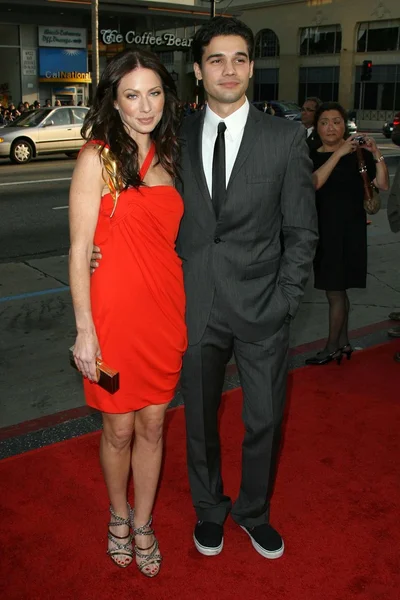 Lynn Collins y Steven Strait — Foto de Stock