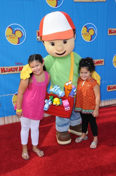 Daniella Baltodano and Madison De La Garza at the Los Angeles Premiere of 'Handy Manny Motorcycle Adventure'. Arclight Hollywood, Hollywood, CA. 09-26-09 — Stockfoto