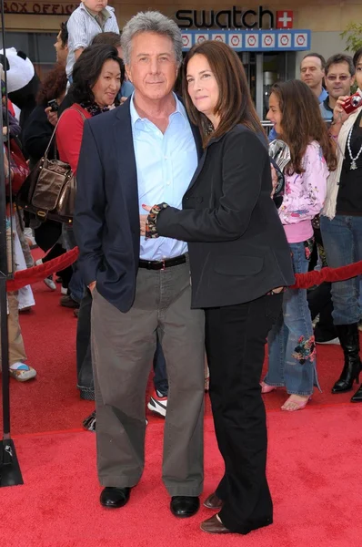 Dustin Hoffman y Lisa Gottsegen —  Fotos de Stock