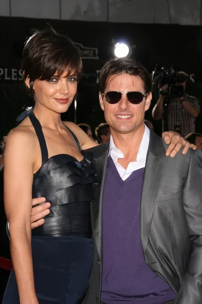 Katie holmes a tom cruise — Stock fotografie