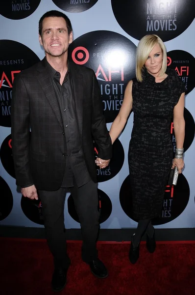 Jim Carrey and Jenny McCarthy — Stock Photo, Image