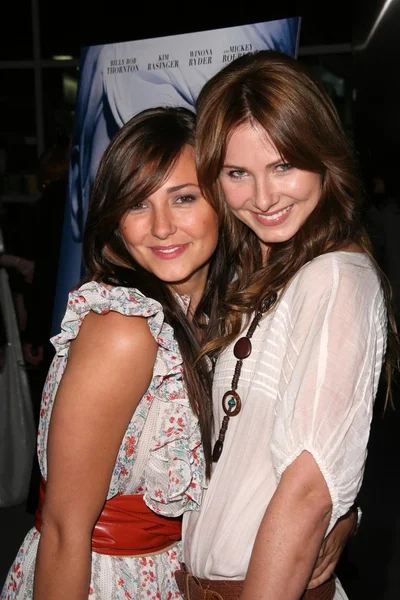 Briana Evigan and Vanessa Lee Evigan at the Los Angeles Premiere of 'The Informers'. Arclight Theater, Hollywood, CA. 04-16-09 — Stock Photo, Image