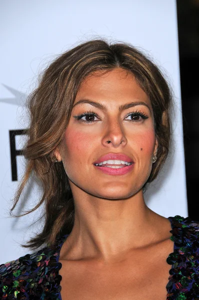 Eva Mendes at the AFI Fest Screening of "Bad Lieutenant: Port Of Call New Orleans," Chinese Theater, Hollywood, CA. 11-04-09 — Stock Photo, Image