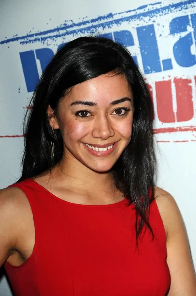 Aimee Garcia (em inglês) no Declare Yourselfs Last Call To Action (em inglês). The Green Door, Hollywood, CA. 09-24-08 — Fotografia de Stock