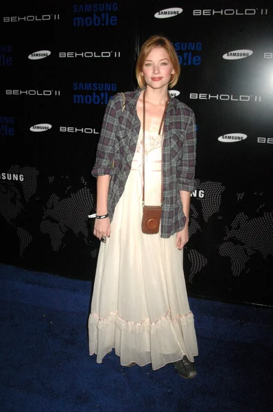 Hayley Bennett-Jones au Samsung Behold ll Premiere Launch Party, Blvd. 3, Hollywood, Californie. 11-18-09 — Photo