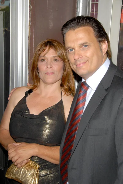 Calista Carradine and Damian Chapa — Stock Photo, Image