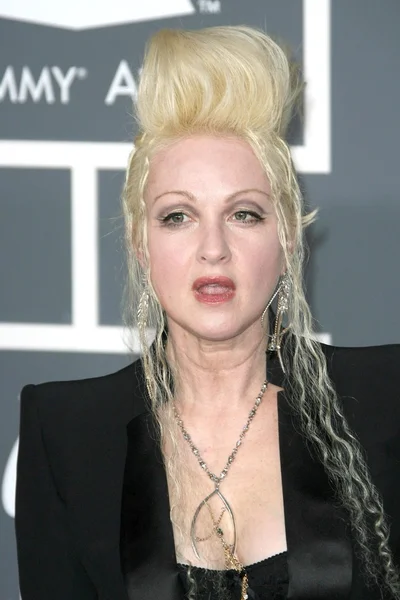 Cyndi Lauper at the 51st Annual GRAMMY Awards. Staples Center, Los Angeles, CA. 02-08-09 — Stockfoto