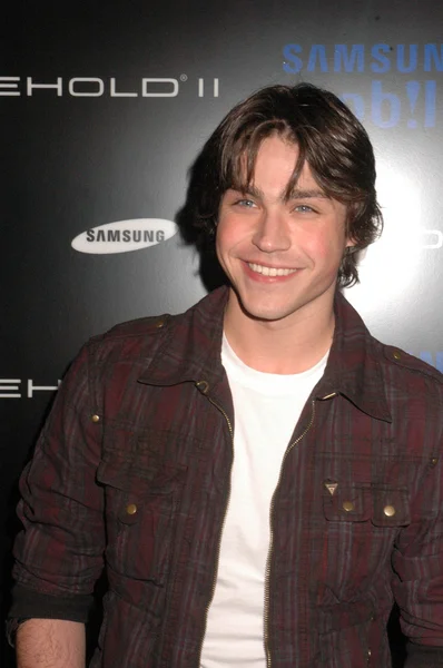 Logan Huffman at the Samsung Behold ll Premiere Launch Party, Blvd. 3, Hollywood, CA. 11-18-09 — Stock Fotó