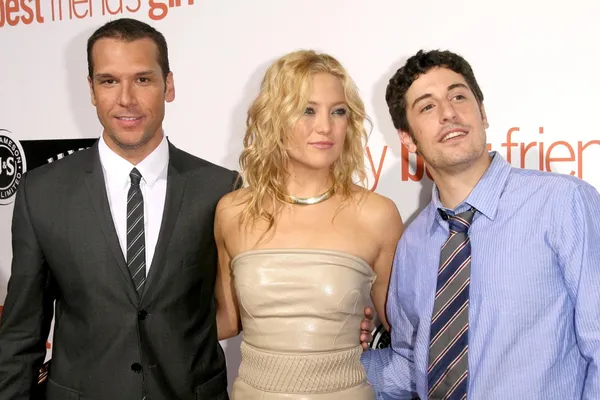 Dane Cook with Kate Hudson and Jason Biggs — Stockfoto