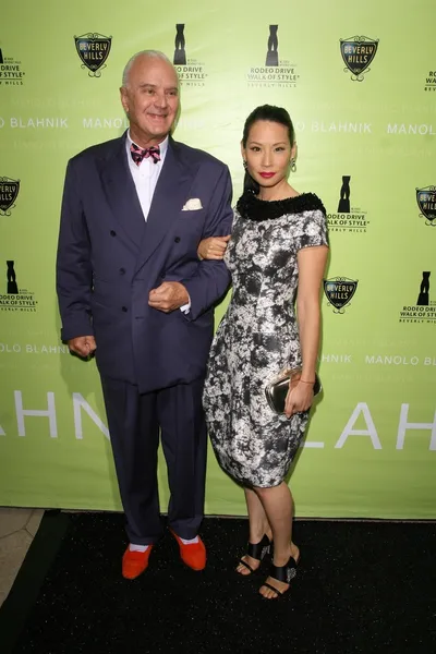 Manolo blahnik ve lucy liu — Stok fotoğraf