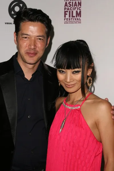 Russell wong und bai ling — Stockfoto