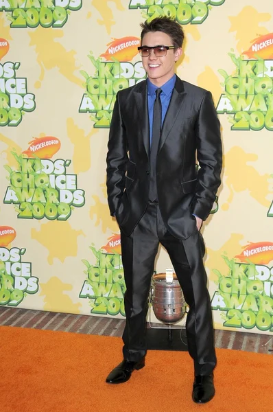Jesse McCartney en Nickelodeon 's 2009 Kids' Choice Awards. Pauly Pavillion, Westwood, CA. 03-29-09 — Foto de Stock