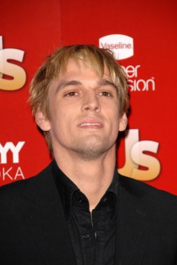 Aaron Carter bize Haftalık Hot Hollywood tarzı 2009 parti, Voyeur, West Hollywood, Ca. 11-18-09