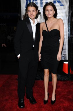 Emile Hirsch and guest