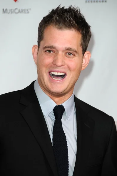 Michael Buble na Gala da Pessoa Musicares do Ano de 2009. Centro de Convenções de Los Angeles, Los Angeles, CA. 02-06-09 — Fotografia de Stock