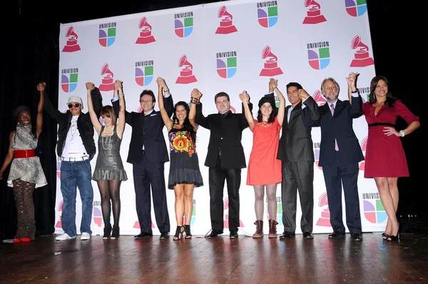 Latin grammy-nominatie — Stockfoto