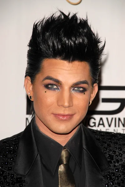 Adam Lambert at the Gridlock New Years Eve 2010 Party, Paramount Studios, Hollywood, CA. 12-31-09 — Stock Photo, Image