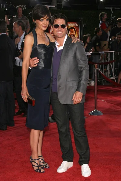 Katie Holmes and Tom Cruise — Stock Photo, Image