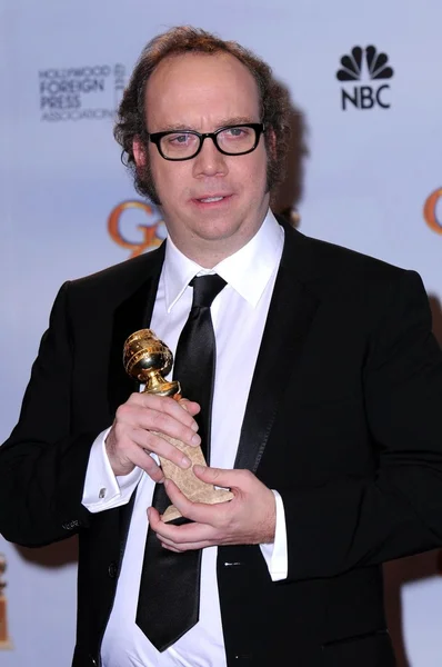 Paul Giamatti im Presseraum bei der 66. Verleihung der Golden Globes. beverly hilton hotel, beverly hügel, ca. 01.11.09 — Stockfoto