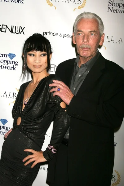 Bai Ling og Frank Circelli - Stock-foto