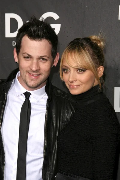 Joel Madden i Nicole Richie — Zdjęcie stockowe