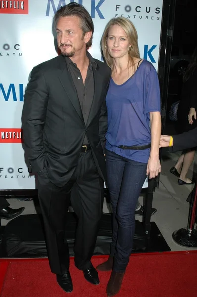 Sean penn en robin wright penn — Stockfoto