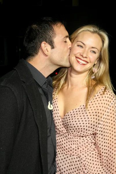 Kristanna Loken and Noah Danby — Stock Photo, Image