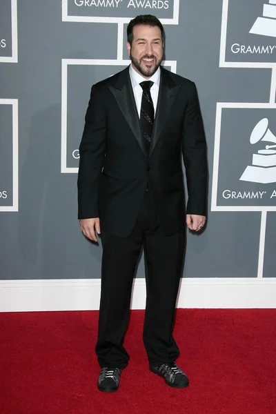 Joey Fatone en los 51st Annual GRAMMY Awards. Staples Center, Los Ángeles, CA. 02-08-09 —  Fotos de Stock