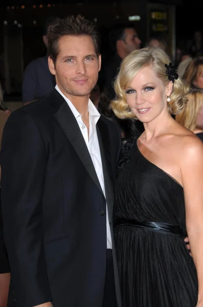 Peter facinelli a jennie garth — Stock fotografie