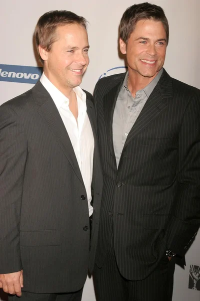 Chad lowe och rob lowe — Stockfoto