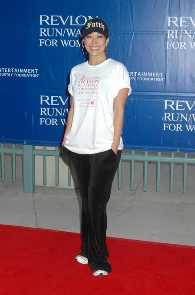 Carrie Ann Inaba at the 16th Annual EIF Revlon Run-Walk For Women. The Coliseum, Los Angeles, CA. 05-09-09 — Stock Photo, Image