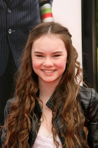 Madeline Carroll at the Los Angeles Premiere of 'Imagine That'. Paramount Pictures, Hollywood, CA. 06-06-09 — Zdjęcie stockowe