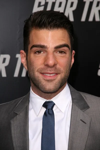 Zachary Quinto Ordförande — Stockfoto