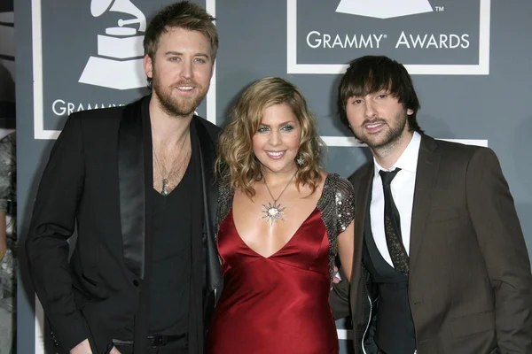 Lady Antebellum at the 51st Annual GRAMMY Awards. Staples Center, Los Angeles, CA. 02-08-09 — Stock Photo, Image