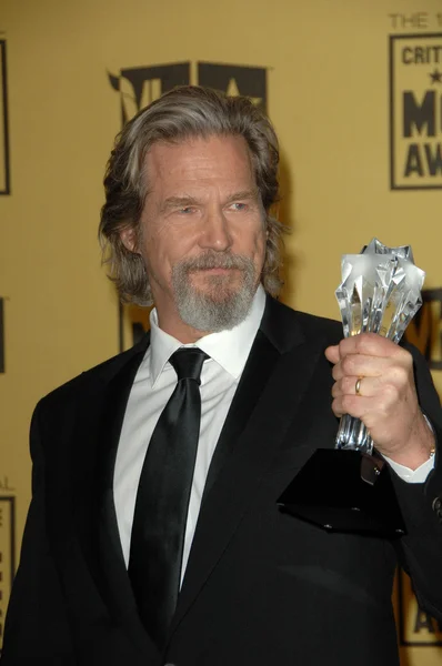 «««Ödülleri, Jeff bridges, 15 yıllık eleştirmen 's choice hollywood Paladyum, hollywood, ca. 01-15-10 — Stok fotoğraf