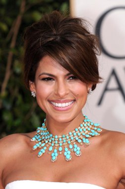 Eva mendes 66 yıllık Altın Küre Ödülleri'nde. Beverly hilton hotel, beverly hills, ca. 01-11-09