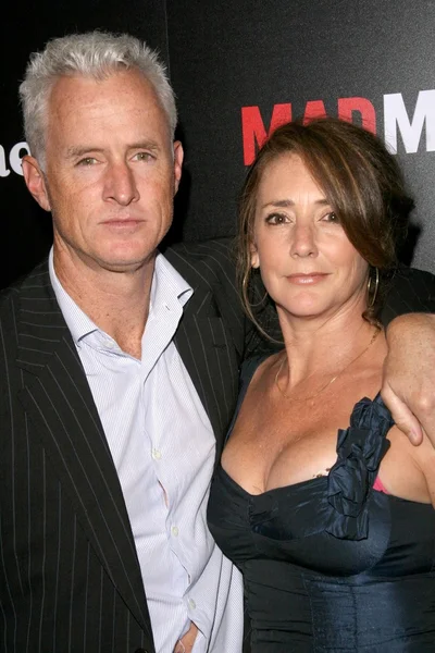 John slattery i talia balsam — Zdjęcie stockowe