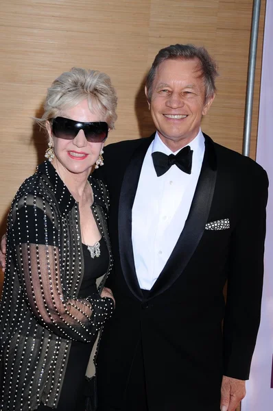 Michael York y su esposa Patricia — Foto de Stock