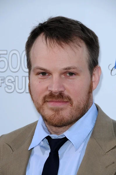 Marc Webb at the Los Angeles Premiere of '500 days of Summer'. Egyptian Theatre, Hollywood, CA. 06-24-09 — Stock Photo, Image