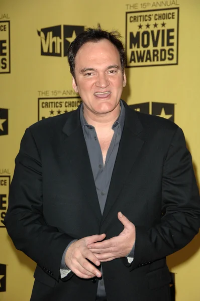 Quentin Tarantino en el 15º Annual Critic 's Choice Awards, Hollywood Palladium, Hollywood, CA. 01-15-10 —  Fotos de Stock