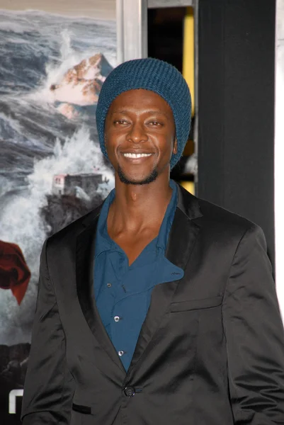 Edi Gathegi at the premiere of '2012," Regent Cinemas L.A. Live, Los Angeles, CA. 11-3-09 — Stock Photo, Image