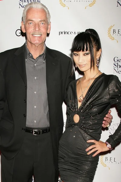 Bai Ling en Frank Circelli — Stockfoto