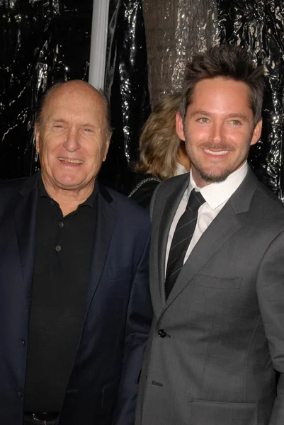 Robert Duvall and Scott Cooper — Stock Photo, Image