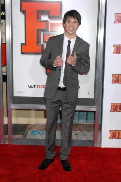 Nicholas D'Agosto at the World Premiere of 'Fired Up!'. Pacific Theaters Culver Stadium 12, Culver City, CA. 02-19-09 — ストック写真