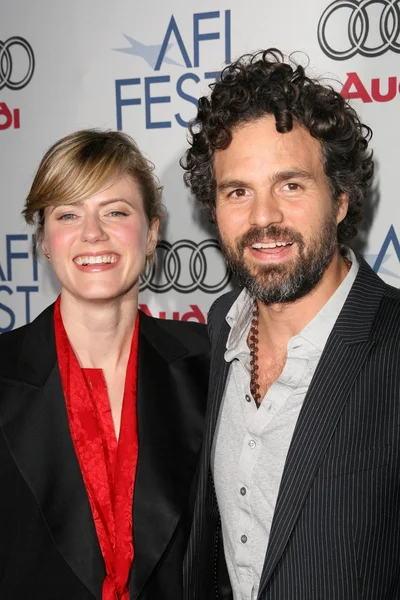 Sunrise Coigney and Mark Ruffalo — Stock Photo, Image