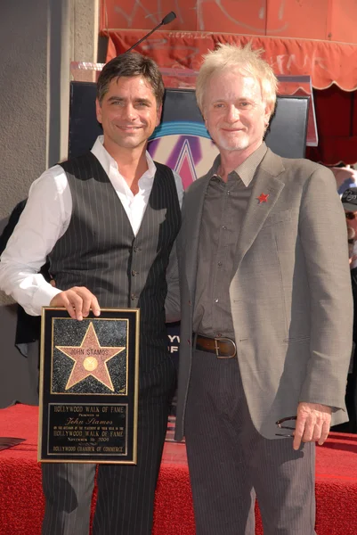 John stamos och anthony geary — Stockfoto