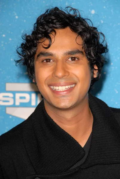 Kunal Nayyar w Spike TV 'Krzyk 2009!'. Teatr grecki, Los Angeles, Ca. 10-17-09 — Zdjęcie stockowe