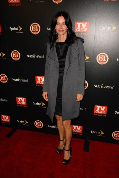 Courteney cox bei der hotelparty der tv guide magazine, sls hotel, los angeles, ca. 11.10.2009 — Stockfoto